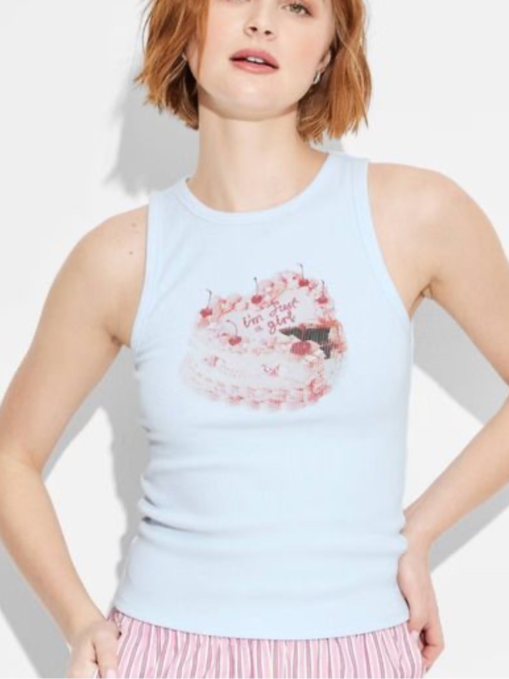 Target tank top cake M NWT